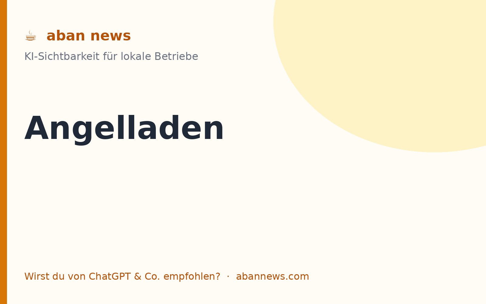 Foto zu KI für den Angelladen