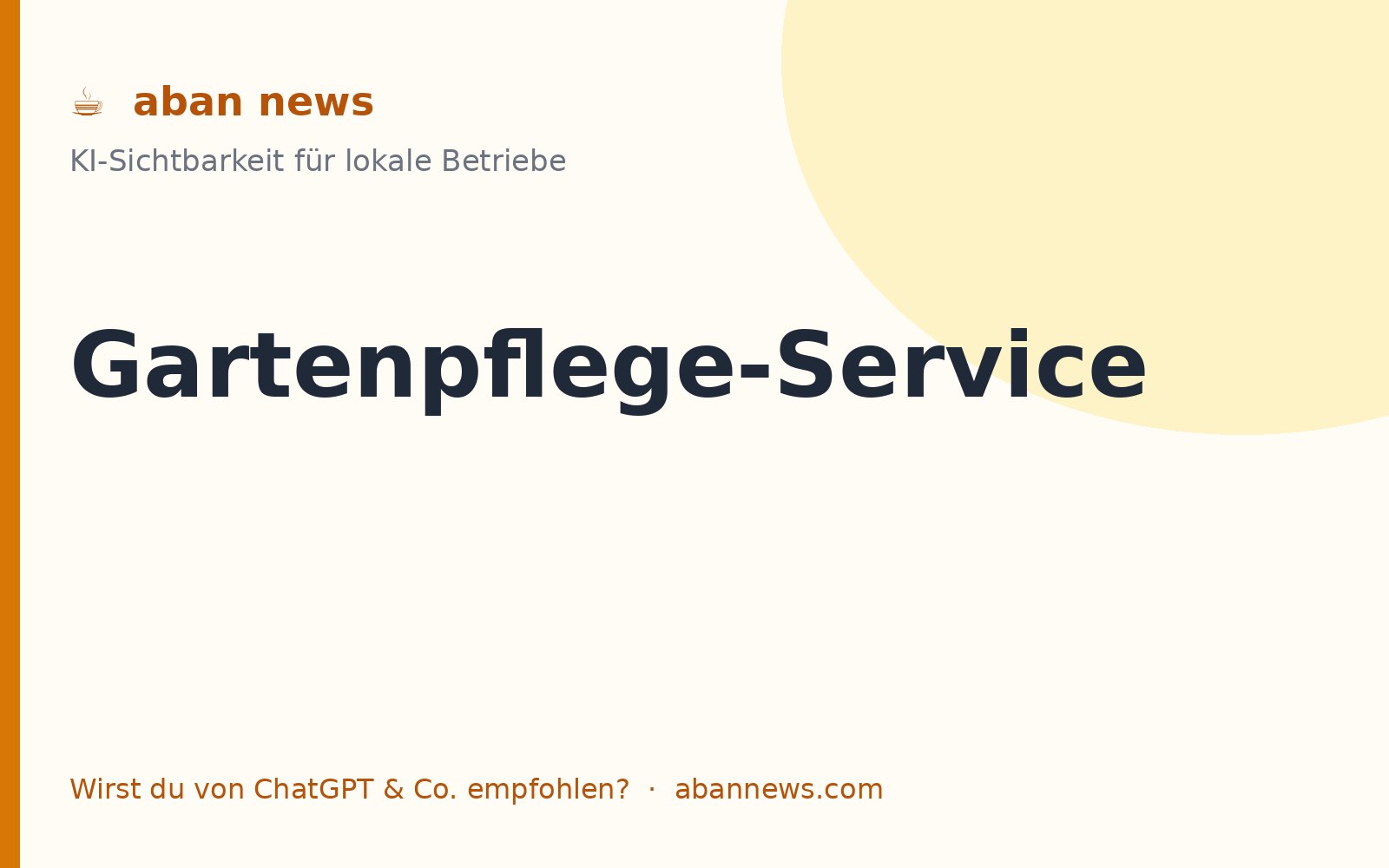 Foto zu KI für den Gartenpflege-Service