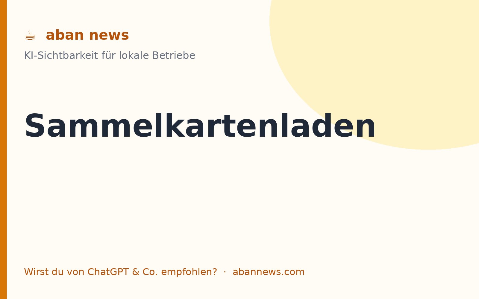 Foto zu KI für den Sammelkartenladen