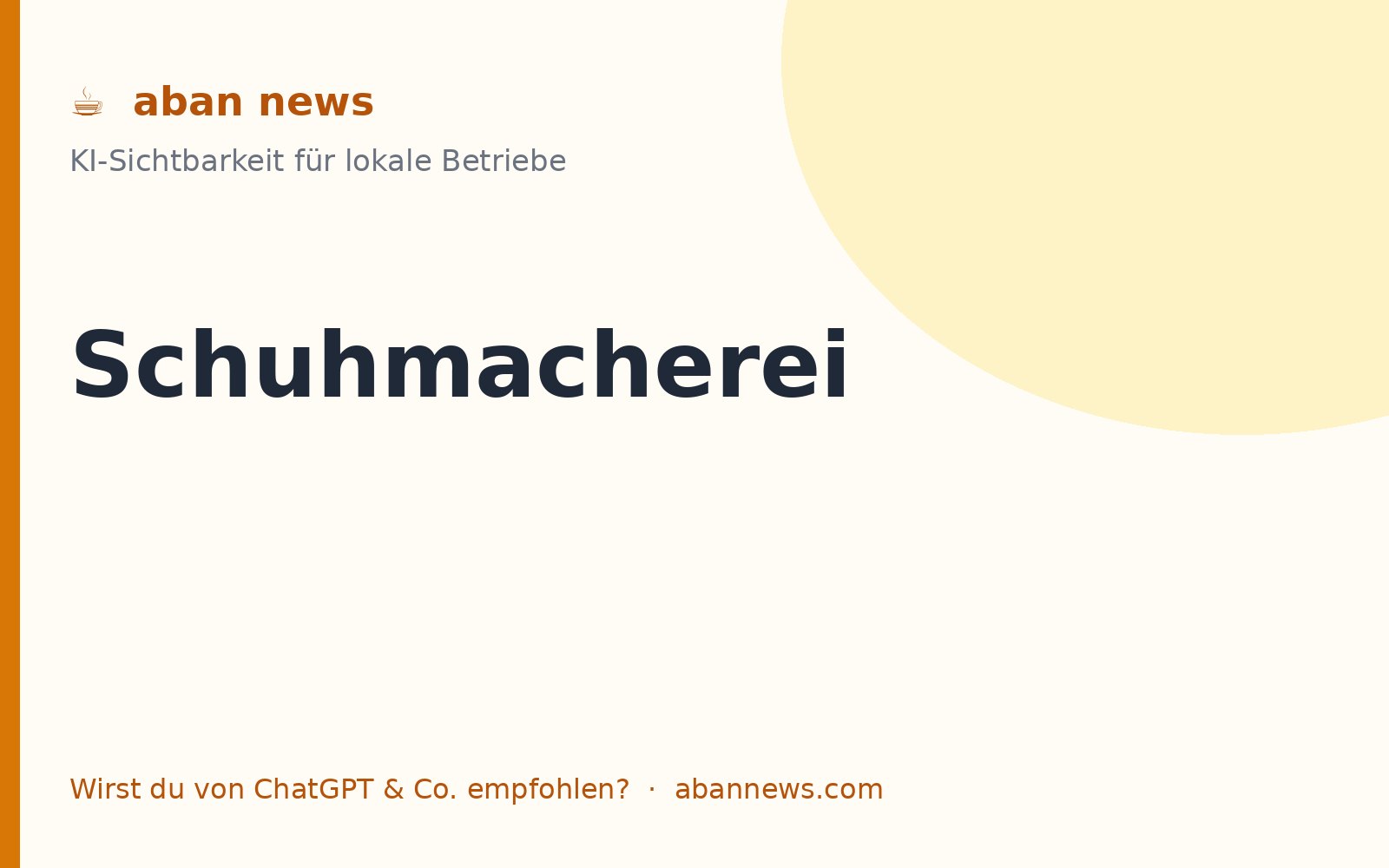 Foto zu KI für die Schuhmacherei